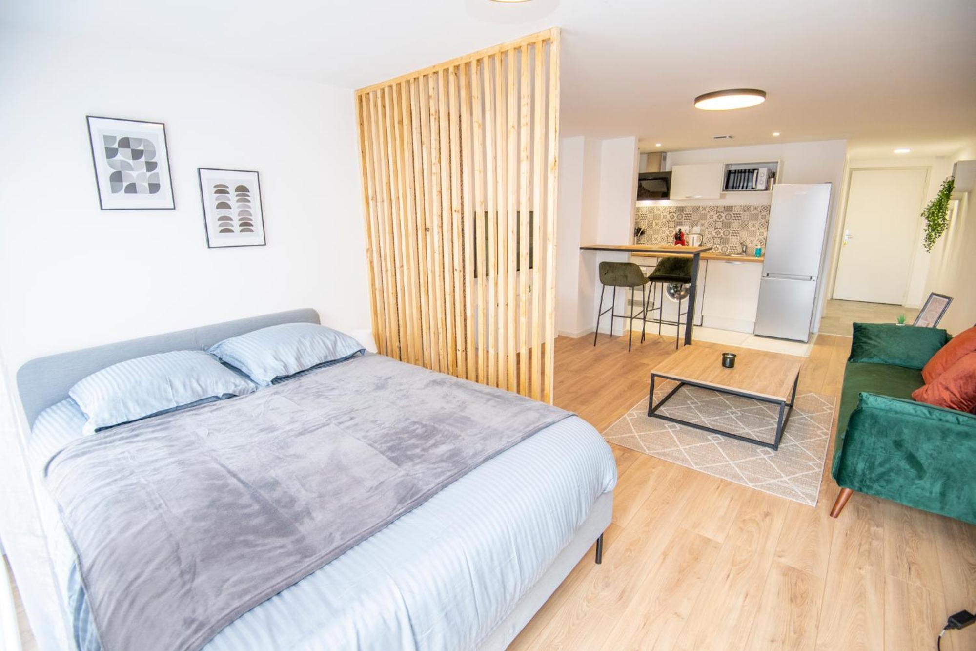 Studio Magda - Fibre Et Tv - Calme Et Confortable Saint-Quentin  Eksteriør bilde